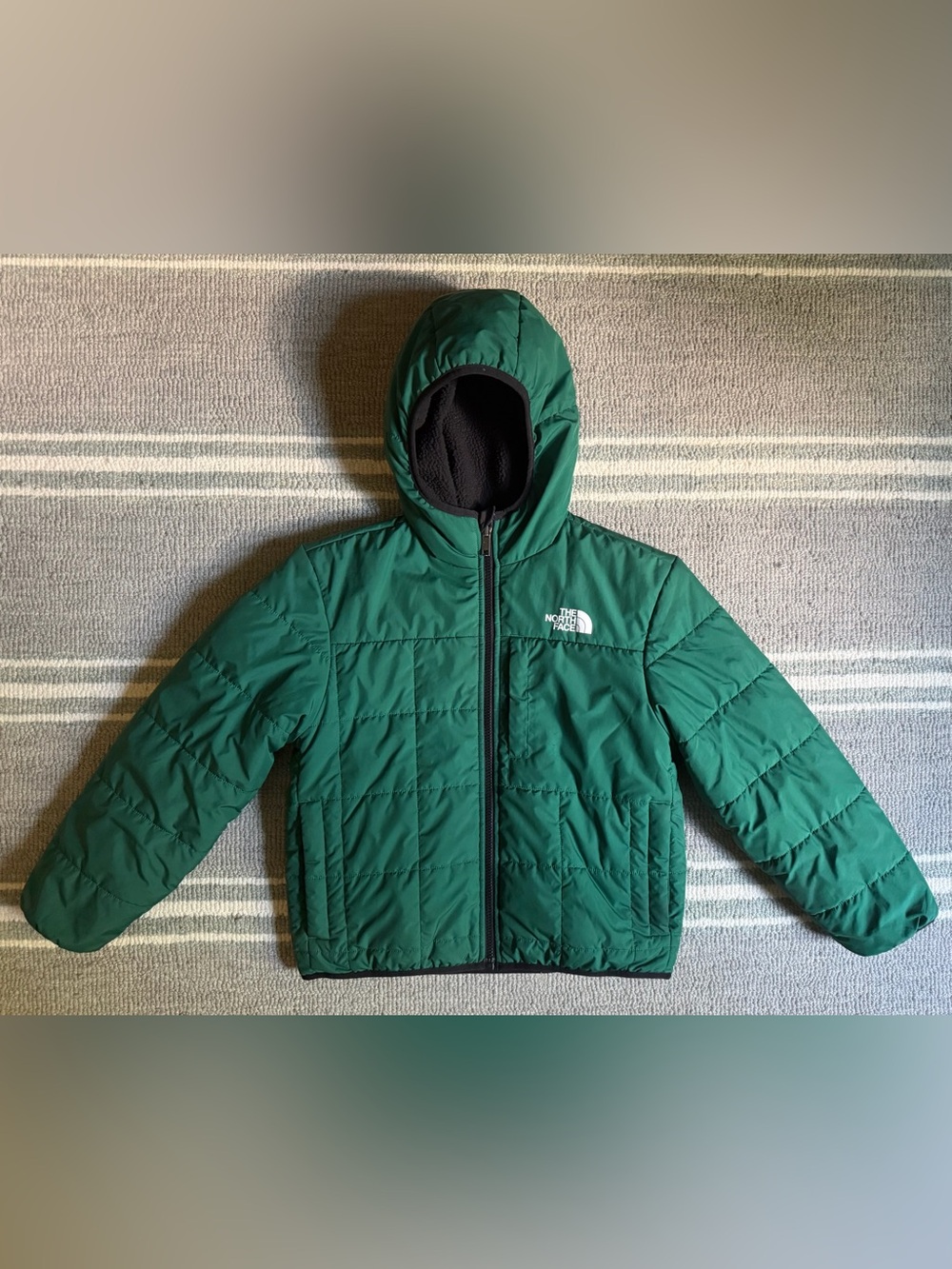North Face Boys’ Reversible Shasta Hooded Jacket